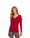 Nautica Sleepwear Women's Split Neck Tee