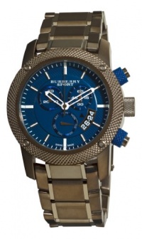 Burberry Men's BU7718 Sport Chrono Blue Chronograph Dial Watch