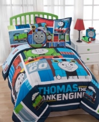 Cozy-up, train conductor! Thomas the Tank Engine and friends make a speedy entrance upon these bright, decorative pillows. Add these pillows to the Thomas the Tank Engine comforter set for a fun, complete collection. Cozy-up, train conductor! Thomas the Tank Engine and friends make a speedy entrance upon these bright, decorative pillows. Add these pillows to the Thomas the Tank Engine comforter set for a fun, complete collection.