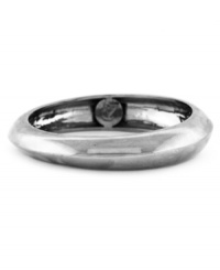 Perfectly polished. Vince Camuto's slip-on bangle bracelet adds a layer of instant style. Crafted in rhodium-plated mixed metal. Approximate diameter: 2-1/2 inches. Perfectly polished. Vince Camuto's slip-on bangle bracelet adds a layer of instant style. Crafted in rhodium-plated mixed metal. Approximate diameter: 2-1/2 inches.