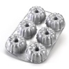 Nordic Ware Commercial Original Bundt Muffin Pan with Premium Non-Stick Coating, 6-Cavity