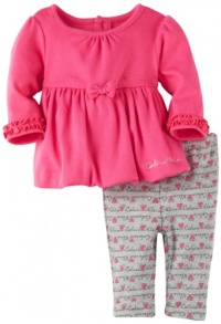 Calvin Klein Baby-girls Newborn Tunic with Legging Calvin Klein Baby-girls Newborn Tunic with Legging