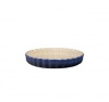 Le Creuset Stoneware 1-1/2-Quart Tart Dish, Cobalt