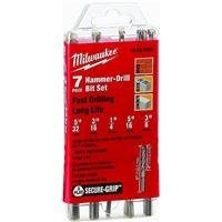 Milwaukee 48-20-8852 7 Piece HammerDrill Bit Set Milwaukee 48-20-8852 7 Piece HammerDrill Bit Set