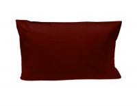 Alok International 500-110040 500 Thread Count Tuxedo Stripe Cotton Pillowcases, King, Claret Alok International 500-110040 500 Thread Count Tuxedo Stripe Cotton Pillowcases, King, Claret