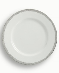 Glistening bands of platinum evoke the fine mesh weave of ribbons in this beautiful collection from Calvin Klein. Both contemporary and classically charming, Antique Ribbon dinner plates lend fresh sophistication to everyday or formal meals. Glistening bands of platinum evoke the fine mesh weave of ribbons in this beautiful collection from Calvin Klein. Both contemporary and classically charming, Antique Ribbon dinner plates lend fresh sophistication to everyday or formal meals.