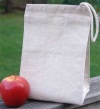 ECOBAGS®~Recycled Cotton Canvas Lunch Bag with Velcro Closure