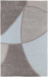 Area Rug 2x3 Rectangle Contemporary Gray Color - Surya Cosmopolitan Rug from RugPal Area Rug 2x3 Rectangle Contemporary Gray Color - Surya Cosmopolitan Rug from RugPal