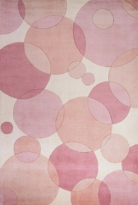 Area Rug 2x3 Rectangle Contemporary Pink Color - Momeni New Wave Rug from RugPal Area Rug 2x3 Rectangle Contemporary Pink Color - Momeni New Wave Rug from RugPal