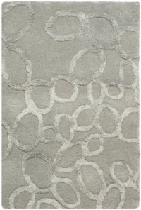 Area Rug 2x3 Rectangle Contemporary Grey Color - Safavieh Soho Rug from RugPal Area Rug 2x3 Rectangle Contemporary Grey Color - Safavieh Soho Rug from RugPal