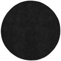 Area Rug 10x10 Round Shag Black Color - Surya Aros Rug from RugPal Area Rug 10x10 Round Shag Black Color - Surya Aros Rug from RugPal
