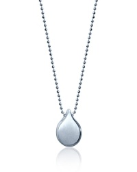 What's your sign? This beautifully rendered Water Drop pendant will help your stars align in polished sterling silver. What's your sign? This beautifully rendered Water Drop pendant will help your stars align in polished sterling silver.