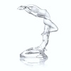 Collectible Lalique figurine is made of hand made art glass by the masters at Lalique in France. A beautiful piece, you'll be proud to display, that can be passed down through the generations to come.