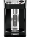 KRUPS KM9008 Cup On Request Programmable 12-Cup Coffee Maker with Removable Built-in Stainless Steel Coffee Tank, Silver and Black