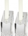 Waterford Candle Holders, Set of 2 Lismore Essence Candlesticks 6