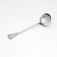 Simple and understated, this flatware is a welcome addition to any table, anytime. Simple and understated, this flatware is a welcome addition to any table, anytime.