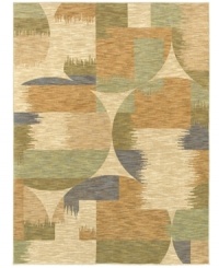 A soft palette of earthy tones set in blended geometric patternwork creates a calming effect in the Volos area rug from Shaw Living. Its ultra-durable and supremely soft EverTouch® nylon is meticulously dyed for brilliant color recognition. A soft palette of earthy tones set in blended geometric patternwork creates a calming effect in the Volos area rug from Shaw Living. Its ultra-durable and supremely soft EverTouch® nylon is meticulously dyed for brilliant color recognition.