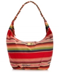 Rock a retro look with this bold striped silhouette from Roxy that's perfectly proportioned for daytime dalliances. Crafted from sturdy canvas with signature accents, it flaunts a go-anywhere vibe that's so right for the season. Rock a retro look with this bold striped silhouette from Roxy that's perfectly proportioned for daytime dalliances. Crafted from sturdy canvas with signature accents, it flaunts a go-anywhere vibe that's so right for the season.