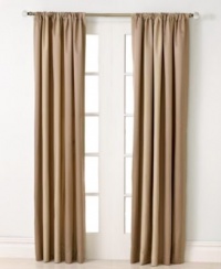 Hotel Collection Wide Stripe Bronze 84 Rod Pocket Window Panel Hotel Collection Wide Stripe Bronze 84 Rod Pocket Window Panel