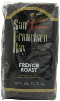San Francisco Bay Coffee, French Roast Whole Bean Coffee, 32-Ounce Bags (Pack of 2) San Francisco Bay Coffee, French Roast Whole Bean Coffee, 32-Ounce Bags (Pack of 2)