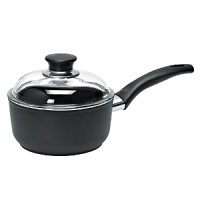 Designed in the creative spirit of the Italian culinary tradition, Ballarini's Rialto sauce pan features three layers of non-stick titanium coating and forged aluminum construction for even heating and great results every time. Heat-resistant handle and exterior make it easy to clean. Designed in the creative spirit of the Italian culinary tradition, Ballarini's Rialto sauce pan features three layers of non-stick titanium coating and forged aluminum construction for even heating and great results every time. Heat-resistant handle and exterior make it easy to clean.