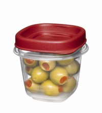 Rubbermaid 7J55 Easy Find Lid Square 1/2-Cup Food Storage Container, 2 pack Rubbermaid 7J55 Easy Find Lid Square 1/2-Cup Food Storage Container, 2 pack