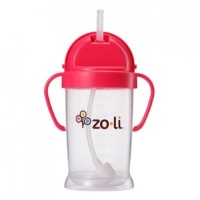 ZoLi BOT XL Straw Sippy Cup (Pink) - 9 oz. ZoLi BOT XL Straw Sippy Cup (Pink) - 9 oz.