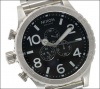 Nixon 51-30 Chrono - Men's ( Silver/Black )