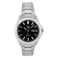 Seiko Men's SNKK93 Stainless Steel Analog with Black Dial Watch Seiko Men's SNKK93 Stainless Steel Analog with Black Dial Watch