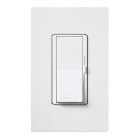 Lutron DVWCL-153PH-WH Diva Dimmable CFL/LED Dimmer with Wallplate, White Lutron DVWCL-153PH-WH Diva Dimmable CFL/LED Dimmer with Wallplate, White