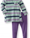 Splendid Littles Baby-Girls  Clearwater Tunic Set, Julep, 12-18 Months