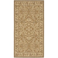 Safavieh Courtyard Collection CY6555-29 Gold and Cream Indoor/ Outdoor Area Rug, 2-Feet 7-Inch by 5-Feet Safavieh Courtyard Collection CY6555-29 Gold and Cream Indoor/ Outdoor Area Rug, 2-Feet 7-Inch by 5-Feet