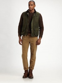 A rugged workpant embodies the look and feel of an authentic classic in durable cotton canvas.Flat-front styleZip flySide slash, back flap pocketsInseam, about 32CottonMachine washImported A rugged workpant embodies the look and feel of an authentic classic in durable cotton canvas.Flat-front styleZip flySide slash, back flap pocketsInseam, about 32CottonMachine washImported