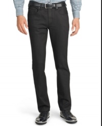 The perfect slim fit jeans by Kenneth Cole New York with enough stretch to maximize your style. The perfect slim fit jeans by Kenneth Cole New York with enough stretch to maximize your style.