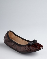Flat-out perfection, these Salvatore Ferragamo ballet flats are pure refinement, in a color found nowhere but Bloomingdale's. Flat-out perfection, these Salvatore Ferragamo ballet flats are pure refinement, in a color found nowhere but Bloomingdale's.