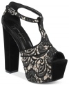 Now these are sexy. Jessica Simpson's Danie platform sandals will give any look an instant fashion upgrade.