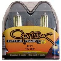 Optilux H71071132 XY Series H11 12V/55W Xenon Yellow Halogen Bulb Set Optilux H71071132 XY Series H11 12V/55W Xenon Yellow Halogen Bulb Set