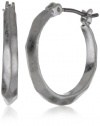 Kenneth Cole New York Silver-Tone Hoop Earrings