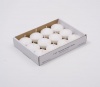 1 3/4 White Floating Candles (12 Pcs/box), White