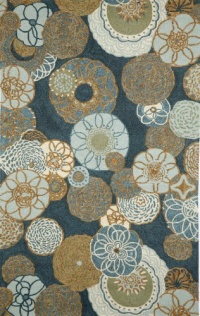Liora Manne Ravella Disco Rug, 8-Feet 3-Inch by 11-Feet 6-Inch, Denim Liora Manne Ravella Disco Rug, 8-Feet 3-Inch by 11-Feet 6-Inch, Denim