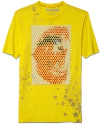 Make your mark. This graphic t-shirt from Sean John puts your money where your mouth is. Make your mark. This graphic t-shirt from Sean John puts your money where your mouth is.