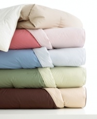 Get two looks with one comforter! This Sealy® reversible comforter allows you to change up the look of your room with ease. Made of 300-thread count cotton and down fill for superior comfort and warmth. Comes in five colors. (Clearance) Get two looks with one comforter! This Sealy® reversible comforter allows you to change up the look of your room with ease. Made of 300-thread count cotton and down fill for superior comfort and warmth. Comes in five colors. (Clearance)