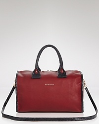 This supple See by Chloé satchel offers generous on-the-go storage, with bohemian allure. Crafted of leather, it features a top zip closure which opens to multiple interior pockets. This supple See by Chloé satchel offers generous on-the-go storage, with bohemian allure. Crafted of leather, it features a top zip closure which opens to multiple interior pockets.
