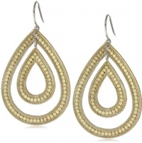 Anna Beck Designs Timor 18k Gold-Plated Double Open Drop Earrings