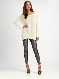 Make a style statement in these sequin-adorned leggings, lined with stretch tulle for a flattering fit. THE FITInseam, about 28THE DETAILSElastic waistbandFully linedSequined nylon/spandexDry cleanImportedModel shown is 5'10 (177cm) wearing US size Small. Make a style statement in these sequin-adorned leggings, lined with stretch tulle for a flattering fit. THE FITInseam, about 28THE DETAILSElastic waistbandFully linedSequined nylon/spandexDry cleanImportedModel shown is 5'10 (177cm) wearing US size Small.