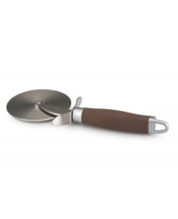 Enjoying the perfect slice is a piece of pie! Keep the pizza rolling with a precision-made bronze-hued tool that makes the cut in one swift movement. A silicone SureGrip handle fits comfortably in your hand. Limited lifetime warranty. Enjoying the perfect slice is a piece of pie! Keep the pizza rolling with a precision-made bronze-hued tool that makes the cut in one swift movement. A silicone SureGrip handle fits comfortably in your hand. Limited lifetime warranty.