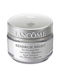 During the night, the skin renews itself so it can face daily challenges. With age, this natural nighttime renewal process slows down, so skin looks tired and older. Enriched with Mulberry and Scutellaria extracts, this exclusive formula helps accelerate surface cellular renewal, so skin is re-energized and looks well-rested. Over time, skin is smoother, younger-looking. Formulated with targeted fortifying and hydrating ingredients to help diminish the appearance of fine lines and wrinkles as if they are virtually slept away. Wake up to rested, tightened, smoother skin. With nightly use, wrinkles are visibly reduced. During the night, the skin renews itself so it can face daily challenges. With age, this natural nighttime renewal process slows down, so skin looks tired and older. Enriched with Mulberry and Scutellaria extracts, this exclusive formula helps accelerate surface cellular renewal, so skin is re-energized and looks well-rested. Over time, skin is smoother, younger-looking. Formulated with targeted fortifying and hydrating ingredients to help diminish the appearance of fine lines and wrinkles as if they are virtually slept away. Wake up to rested, tightened, smoother skin. With nightly use, wrinkles are visibly reduced.