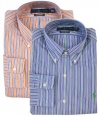 Polo Ralph Lauren Custom-Fit Multi-Stripe Shirt
