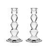 Inspired by modern architectural elements and the faceted gems of the designer's jewelry, Vera Wang's Orient, these luminous Vera Wang candlesticks lend timeless grandeur to your table.
