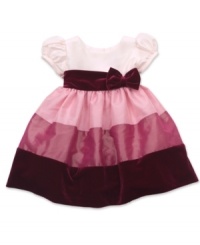 She'll be the prettiest girl on the block no matter what the occasion in this lovely dress from Rare Editions. She'll be the prettiest girl on the block no matter what the occasion in this lovely dress from Rare Editions.